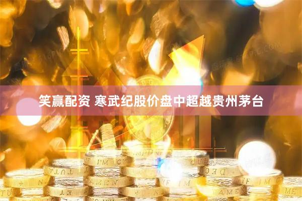 笑赢配资 寒武纪股价盘中超越贵州茅台