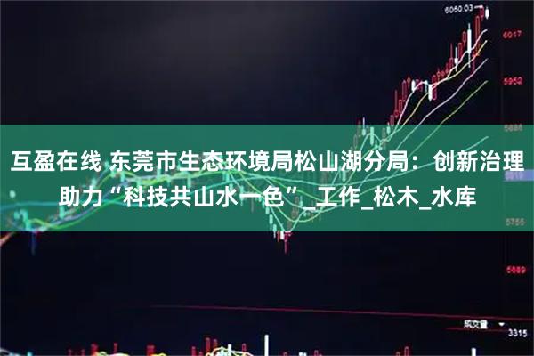 互盈在线 东莞市生态环境局松山湖分局：创新治理助力“科技共山水一色”_工作_松木_水库