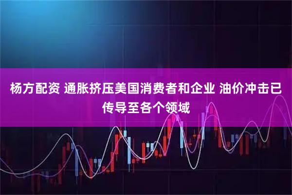 杨方配资 通胀挤压美国消费者和企业 油价冲击已传导至各个领域